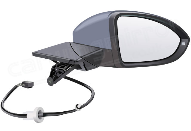 replacement wing mirror unit