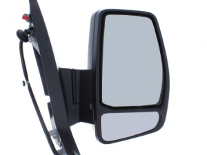 Ford Transit Custom [13-18] Complete Wing Mirror Unit - Manual + Heated - Black - 6 PIN